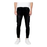 Antony Morato Svarta Skinny Fit Jeans Höst Vinter Black, Dam