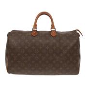 Louis Vuitton Vintage Pre-owned Canvas louis-vuitton-vskor Brown, Dam