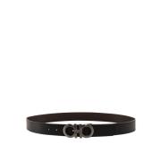 Salvatore Ferragamo Belts Black, Herr