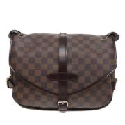 Louis Vuitton Vintage Pre-owned Canvas louis-vuitton-vskor Brown, Dam