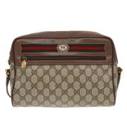 Gucci Vintage Pre-owned Laeder gucci-vskor Beige, Dam