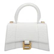 Balenciaga Vintage Pre-owned Laeder crossbodyvskor White, Dam