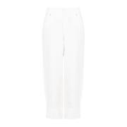 PINKO Morotsstil Byxor White, Dam