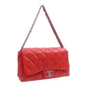 Chanel Vintage Pre-owned Laeder chanel-vskor Red, Dam