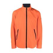 Paul & Shark Orange Casual Sweater Typhoon Jacket Orange, Herr