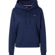 Tommy Hilfiger Blå huvtröja med dragsko Blue, Dam