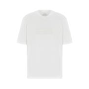 Armani Exchange T-shirt med avslappnad passform White, Herr