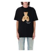 Palm Angels Bear in Mind T-shirt Svart Brun Black, Herr