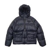 Arte Antwerp Svart Puffer Crop Jacka Blue, Herr