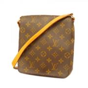 Gucci Vintage Pre-owned Tyg gucci-vskor Brown, Dam