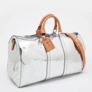 Louis Vuitton Vintage Pre-owned Laeder resvskor Gray, Dam