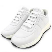 Prada Vintage Pre-owned Laeder sneakers White, Dam