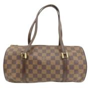 Louis Vuitton Vintage Pre-owned Canvas louis-vuitton-vskor Brown, Dam