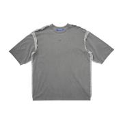 A-Cold-Wall Svart Facade T-shirt Gray, Herr