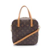 Louis Vuitton Vintage Pre-owned Canvas handvskor Brown, Dam