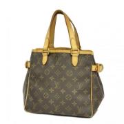 Louis Vuitton Vintage Pre-owned Tyg louis-vuitton-vskor Brown, Dam