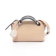 Fendi Vintage Pre-owned Laeder handvskor Beige, Dam