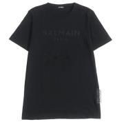 Balmain Pre-owned Pre-owned Bomull toppar Black, Dam