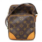 Louis Vuitton Vintage Pre-owned Tyg louis-vuitton-vskor Brown, Dam