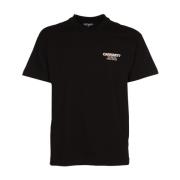 Carhartt Wip Svart Ducks T-shirt Bomull Jersey Black, Herr