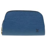 Louis Vuitton Vintage Pre-owned Laeder louis-vuitton-vskor Blue, Dam