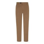 Vilebrequin Tencel Bomull Chino Byxor Enfärgade Brown, Herr