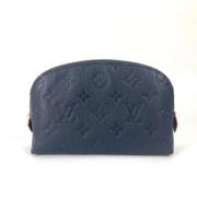 Louis Vuitton Vintage Pre-owned Tyg louis-vuitton-vskor Blue, Dam