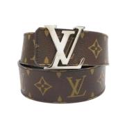 Louis Vuitton Vintage Pre-owned Laeder skrp Brown, Dam