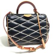 Louis Vuitton Vintage Pre-owned Tyg louis-vuitton-vskor Black, Dam