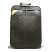 Louis Vuitton Vintage Pre-owned Tyg louis-vuitton-vskor Brown, Dam