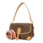 Louis Vuitton Vintage Pre-owned Tyg louis-vuitton-vskor Brown, Dam