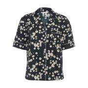 Eres Romantisk Kärlek Chemise Print Black, Dam