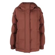 Stand Studio Brun Puffer- & Dunjacka Brown, Dam