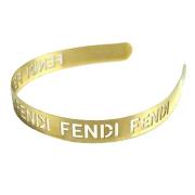 Fendi Vintage Pre-owned Metall hrspnnen Yellow, Dam