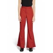 Vero Moda Flared Pant Höst/Vinter Kollektion Red, Dam