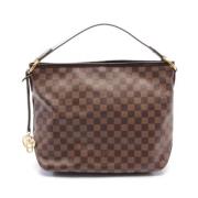 Louis Vuitton Vintage Pre-owned Canvas louis-vuitton-vskor Brown, Dam