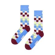 Happy Socks Rutiga Dizzy Strumpor Multicolor, Herr