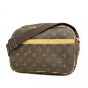 Louis Vuitton Vintage Pre-owned Tyg louis-vuitton-vskor Brown, Dam