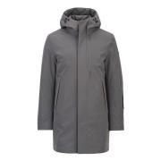 Duno Huva Parka Antracitrock Gray, Herr