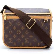 Louis Vuitton Vintage Pre-owned Canvas axelremsvskor Brown, Dam