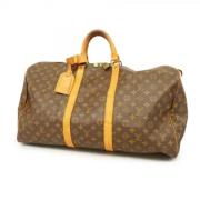 Louis Vuitton Vintage Pre-owned Tyg louis-vuitton-vskor Brown, Dam