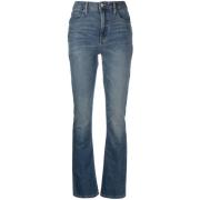 Ralph Lauren Jeans i full längd med bootcut Blue, Dam