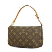 Louis Vuitton Vintage Pre-owned Tyg louis-vuitton-vskor Brown, Dam