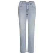 Abrand Jeans Slim Fit Cropped Jeans med Comfort Stretch Blue, Dam