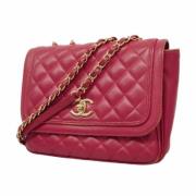 Chanel Vintage Pre-owned Laeder chanel-vskor Pink, Dam