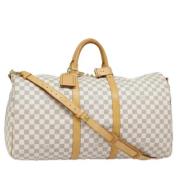 Louis Vuitton Vintage Pre-owned Canvas louis-vuitton-vskor White, Dam