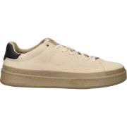 G-star Låg Cup Sneaker med Mocka Detalj Beige, Herr