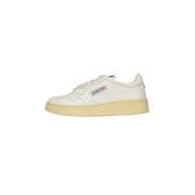 Autry Låg Medalist Sneakers White, Dam