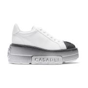 Casadei Nexus Toe Cap Sneakers White, Dam