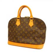 Louis Vuitton Vintage Pre-owned Tyg louis-vuitton-vskor Brown, Dam